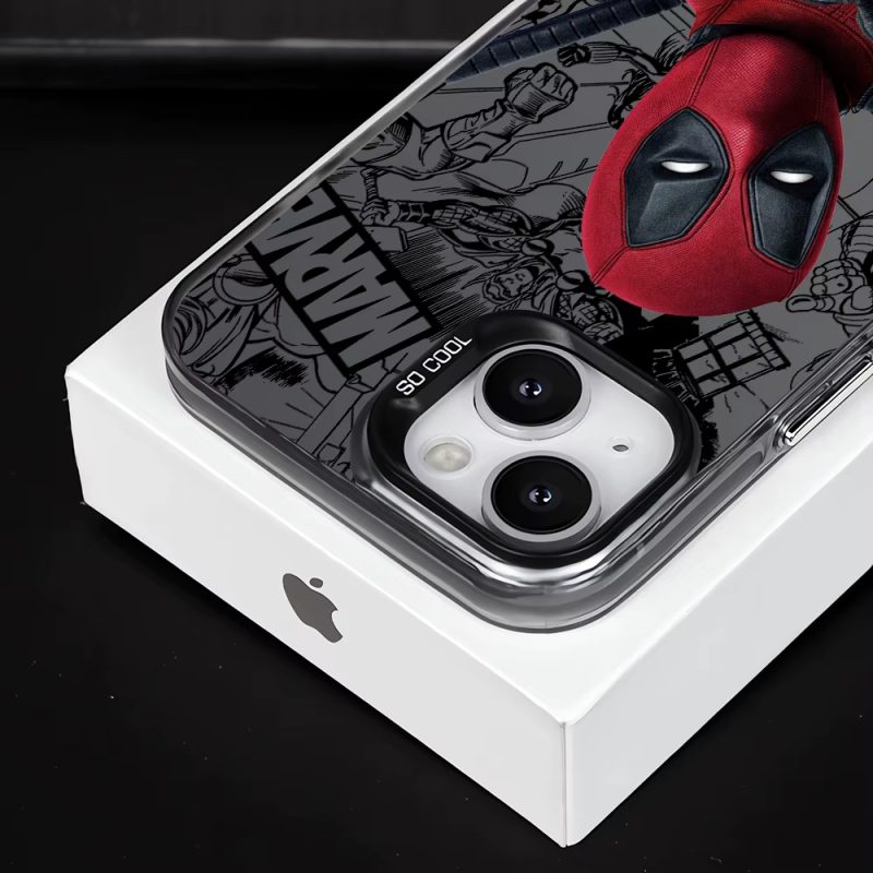 Deadpool iPhone Case 11-16 – Slim Anti-Slip Grip - Image 2