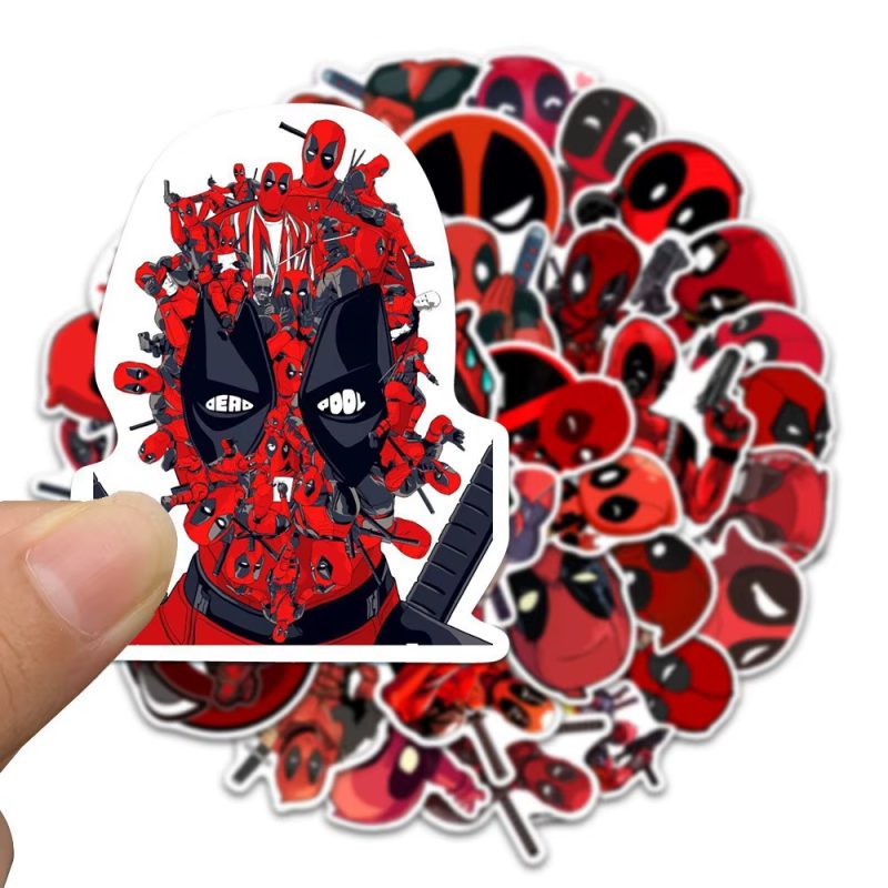Funny Deadpool Stickers - Add Some Anti-Hero Humor!