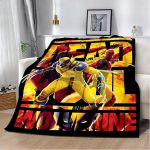 Deadpool & Wolverine Couch Cover – Anti-Pilling Durability