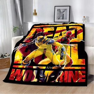Deadpool & Wolverine Couch Cover – Anti-Pilling Durability