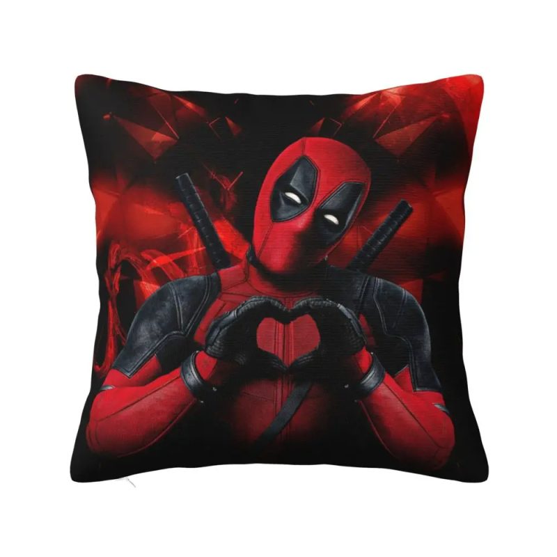 Deadpool Heart Hands Cushion Cover - Image 8