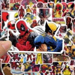 Deadpool Mask Stickers