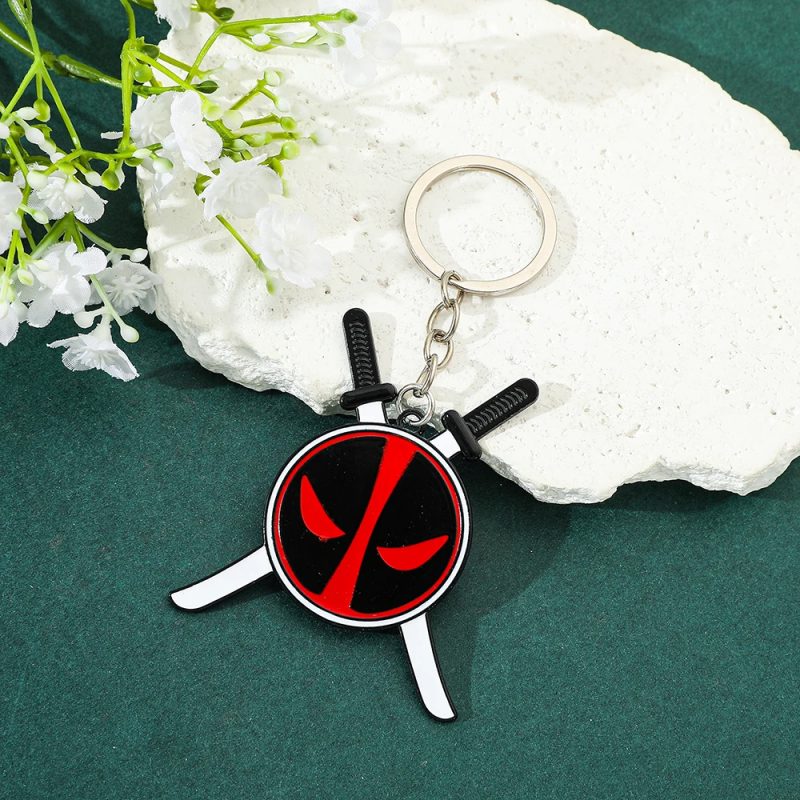 Deadpool Double Knife Keyring - Image 4