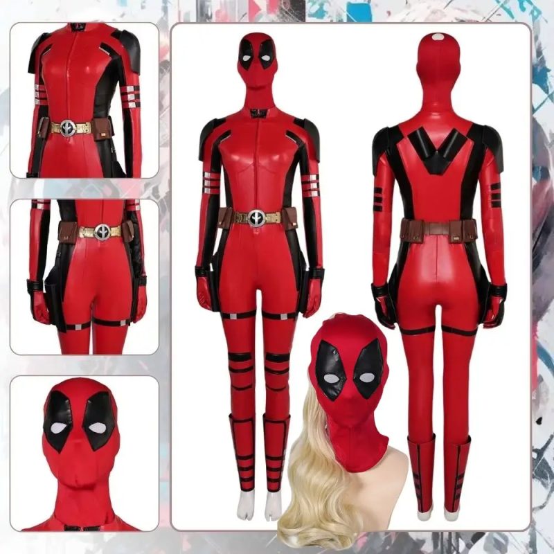 Lady Deadpool Costume - Female Mercenary Suit