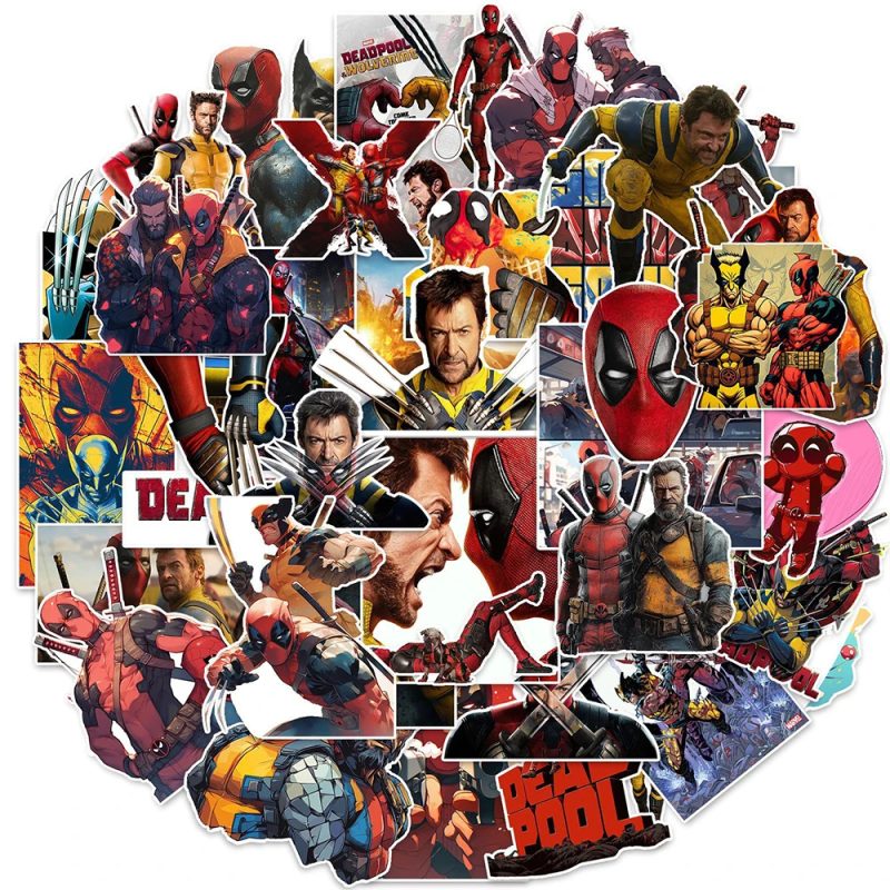 50 PCS Deadpool Stickers - Image 3