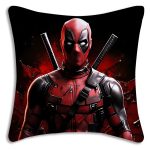 Deadpool Crimson Fury Cushion Cover