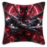 Deadpool Tech Fury Cushion Cover - Cybernetic Merc