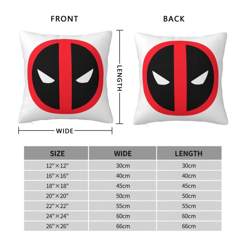 Deadpool Vibrant Logo Cushion Cover - Image 8