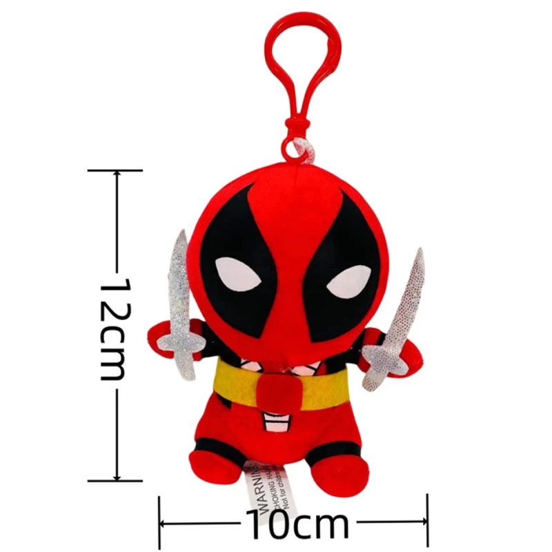 Deadpool Plush Toy Set - 22cm Plush and 12cm Keychain - Image 4
