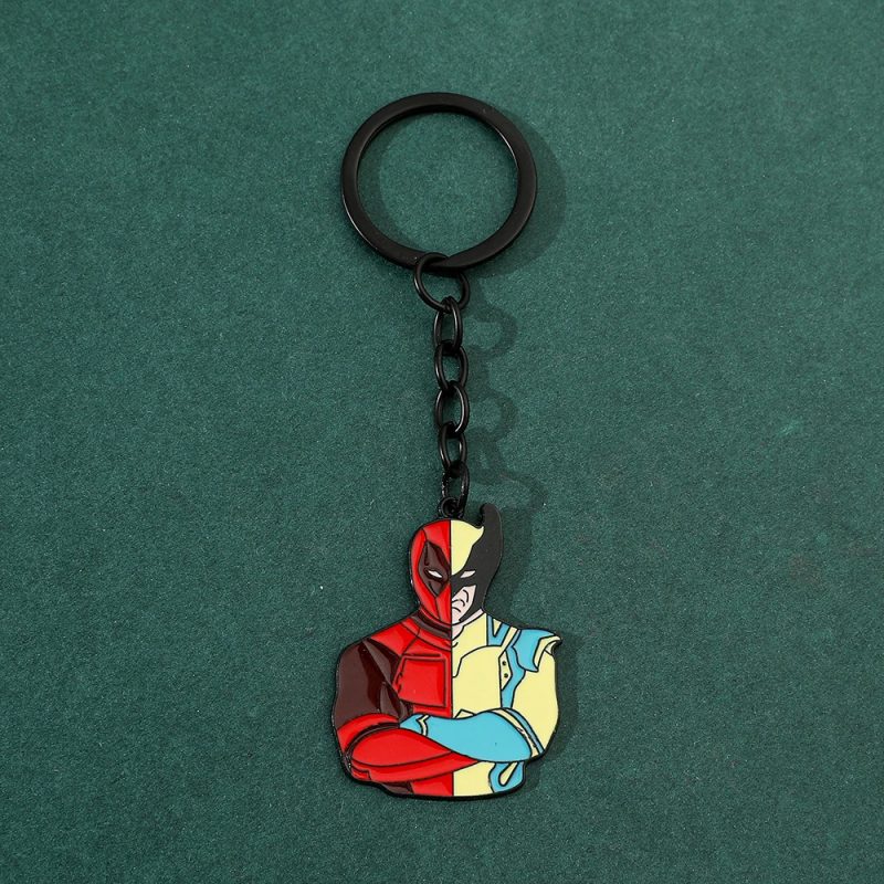 Deadpool and Wolverine Pendant Keyring - Image 3