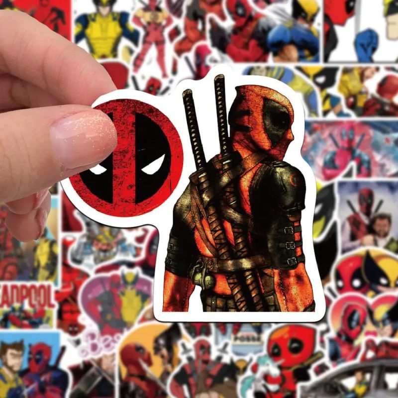 50 PCS Deadpool & Wolverine Stickers - Image 5