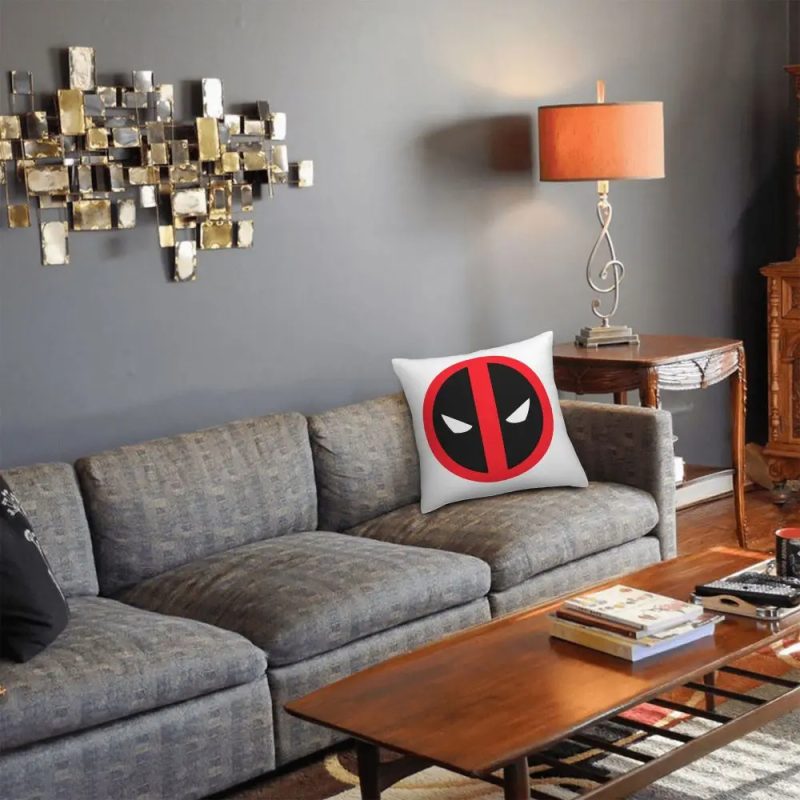 Deadpool Vibrant Logo Cushion Cover - Image 5
