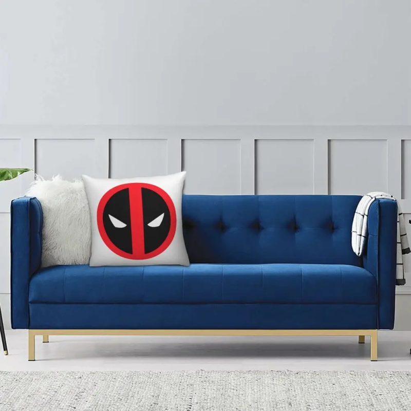 Deadpool Vibrant Logo Cushion Cover - Image 4