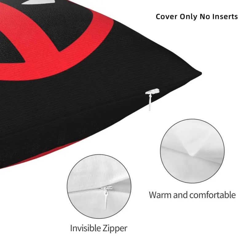 Deadpool Classic Logo Cushion Cover - Image 6