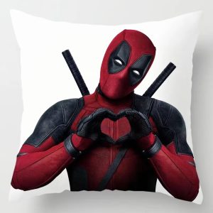 Deadpool Mask Cushion Cover - Iconic Merc Style