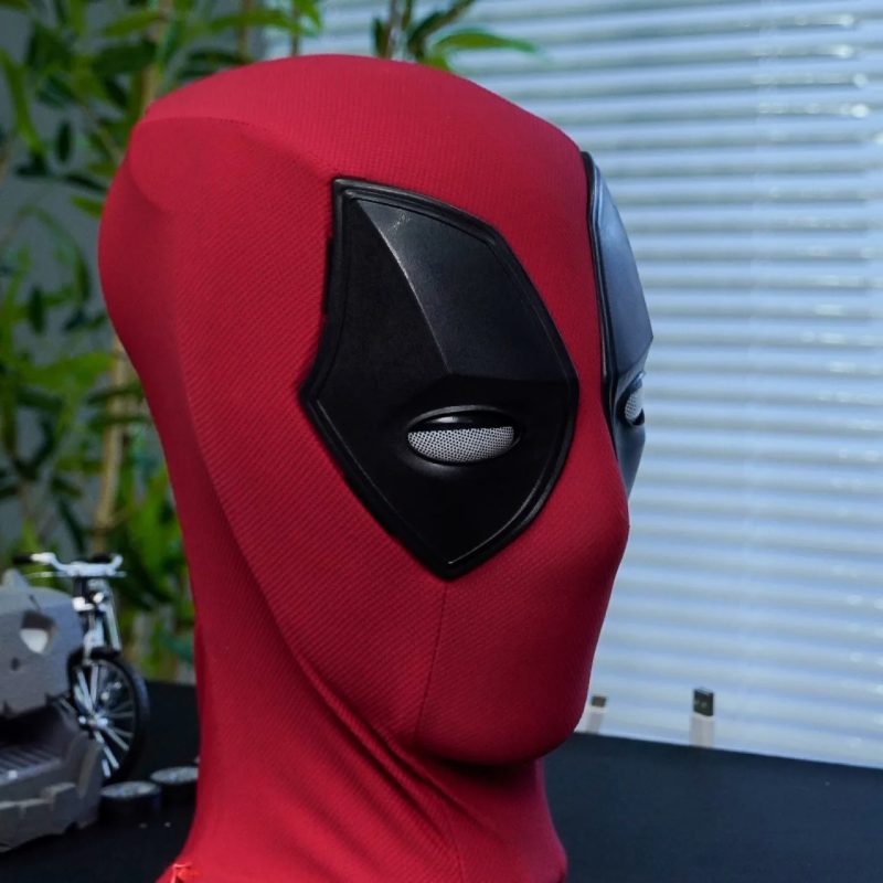 Deadpool Costume Mask - Wade Wilson Headwear - Image 2
