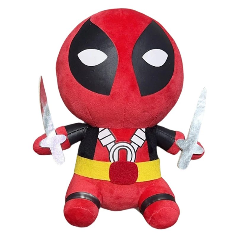 Deadpool Plush Toy Set - 22cm Plush and 12cm Keychain - Image 2