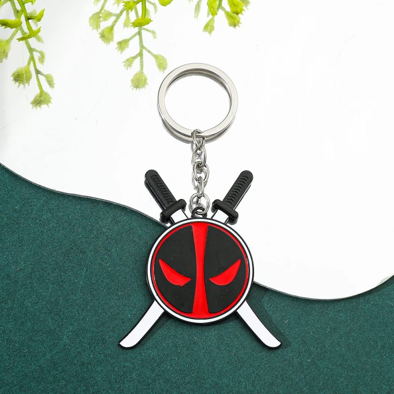 Deadpool Double Knife Keyring - Image 3