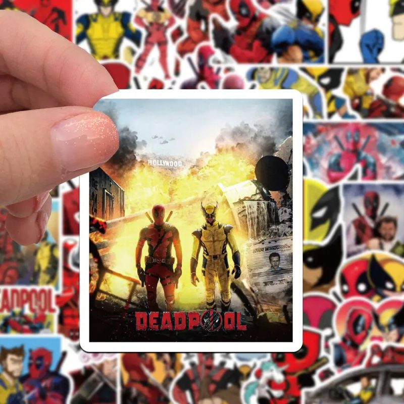 50 PCS Deadpool & Wolverine Stickers - Image 3