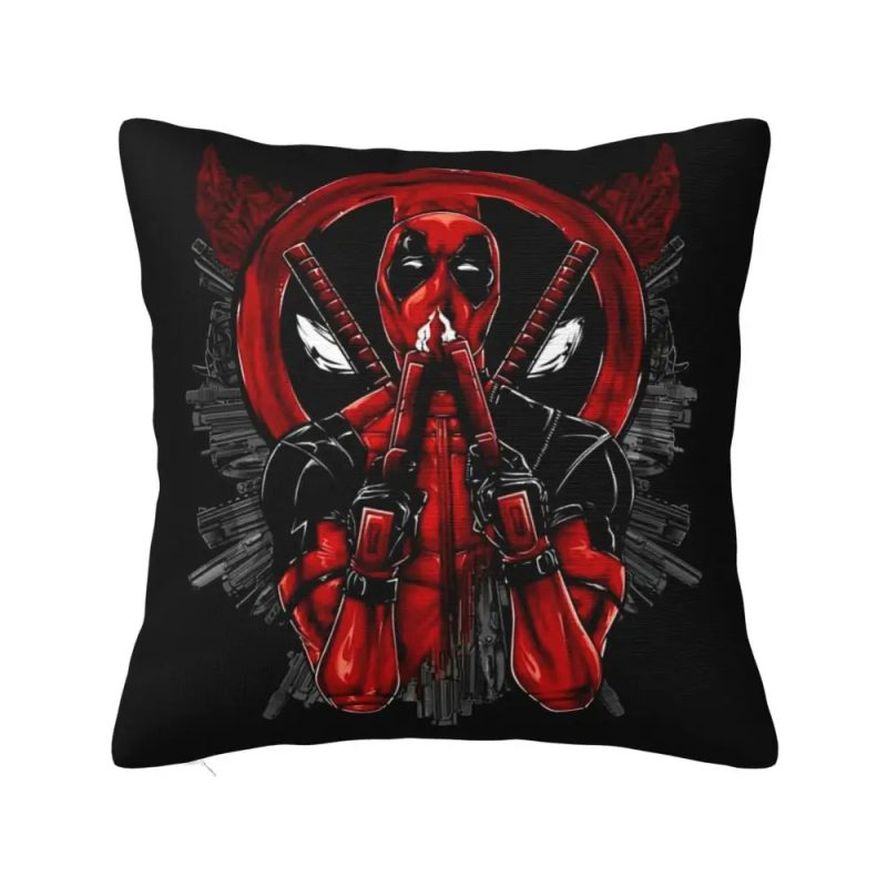 Deadpool Ready Aim Fire Cushion Cover - Image 6