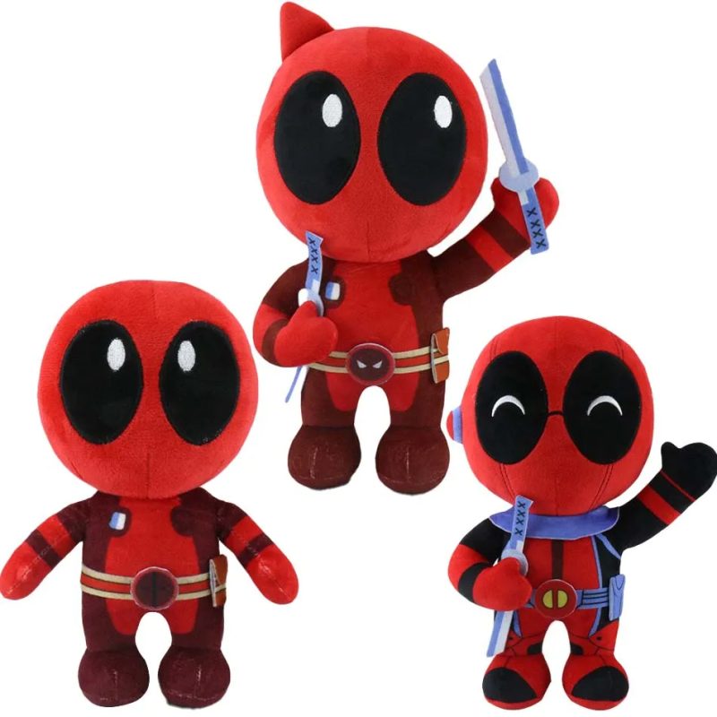 "Waving" Deadpool Chibi Plush Toy - Image 4