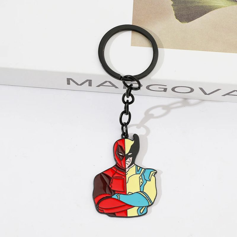 Deadpool and Wolverine Pendant Keyring - Image 5