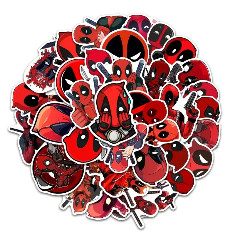 35 PCS Deadpool Stickers - Image 2