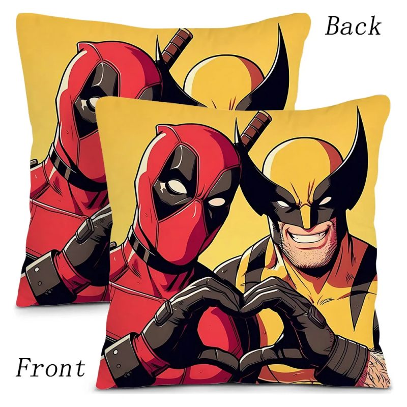 Deadpool Halloween Pumpkin Party Cushion Cover - Image 7