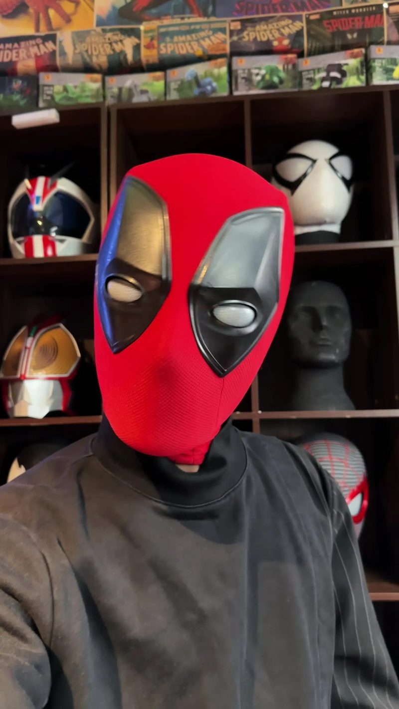 Deadpool Costume Mask - Wade Wilson Headwear - Image 3