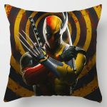 Deadpool Dual Wielding Cover Cushion