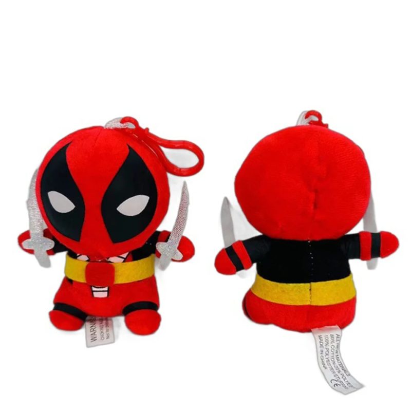 Deadpool Plush Toy Set - 22cm Plush and 12cm Keychain - Image 7
