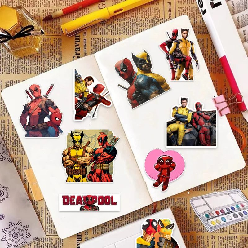 50 PCS Deadpool Stickers - Image 6