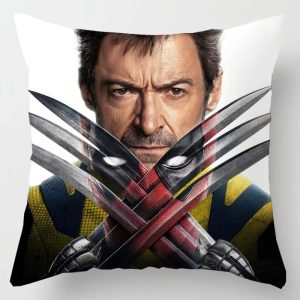 Deadpool & Wolverine Movie Clash Cushion Cover