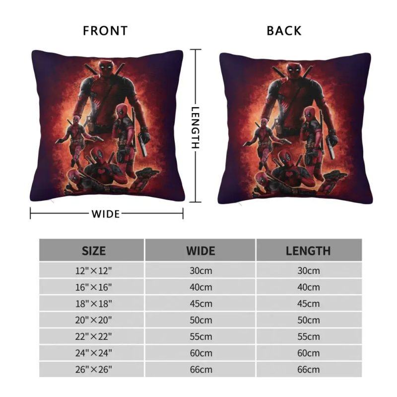 Deadpool Multiverse Mayhem Cushion Cover - Image 7