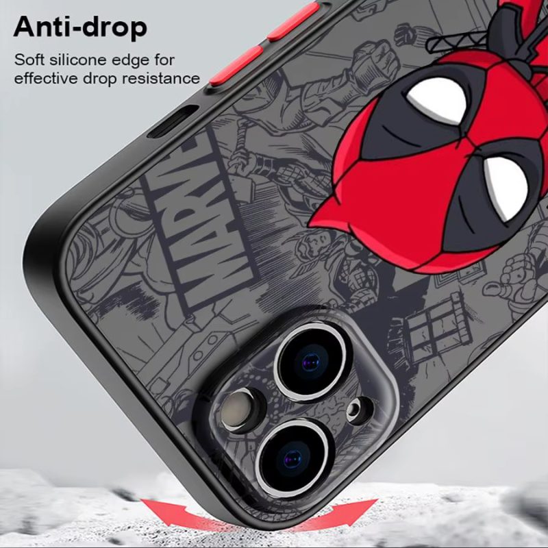 Deadpool FE Matte Case – Scratch-Resistant iPhone Protection - Image 3