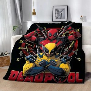Deadpool & Wolverine Luxury Throw – All-Season Cosy Upgrade