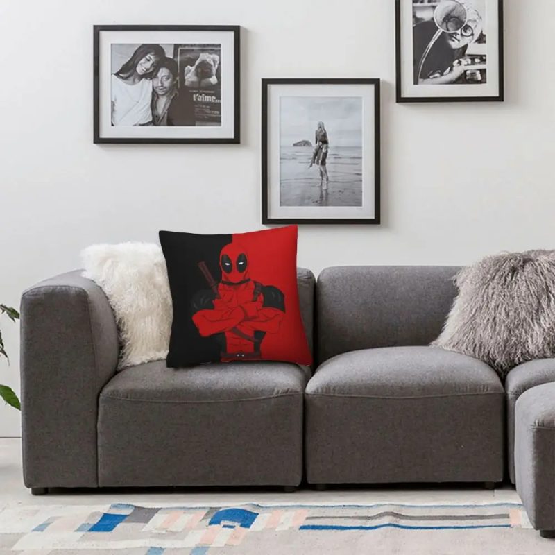Deadpool Crossed Arms Cushion Cover - Image 4