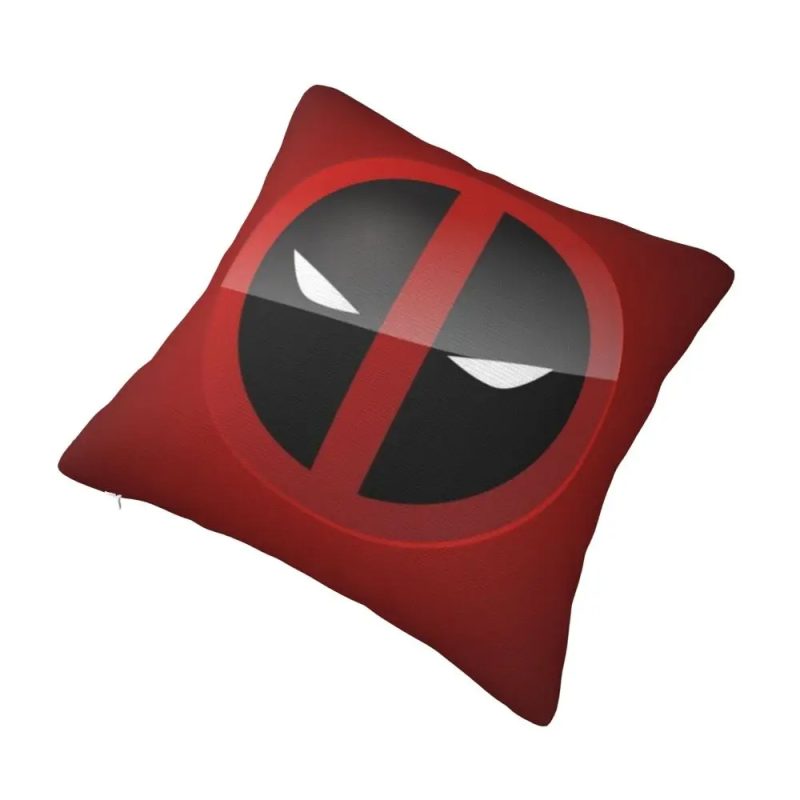 Deadpool Cushion Cover – Iconic Marvel Logo - Image 5