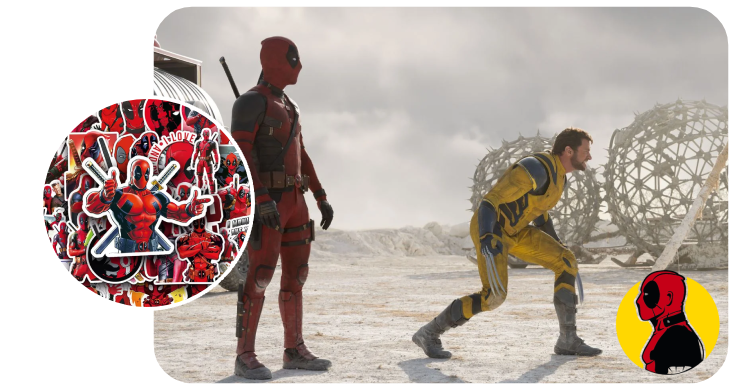 Deadpool stickers