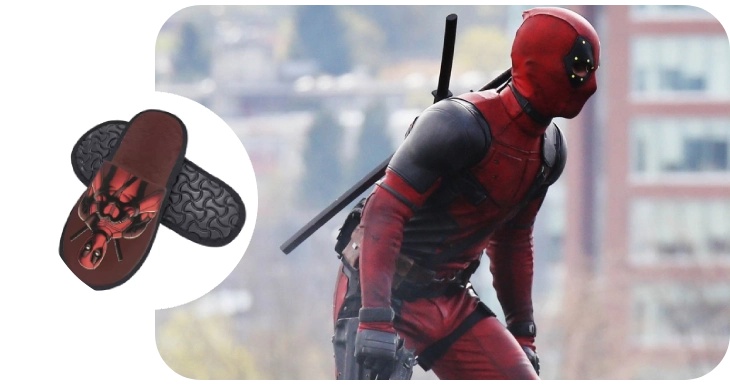 Deadpool slippers