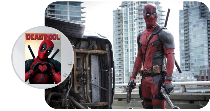 Decorate with Deadpool! Official Marvel posters in 3 sizes with HD prints. Perfect for fans & collectors. Free UK delivery at deadpoolshop.co.uk