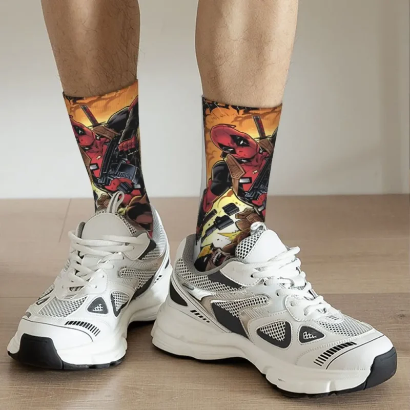 Dynamic Duo Deadpool & Wolverine Socks - Image 2
