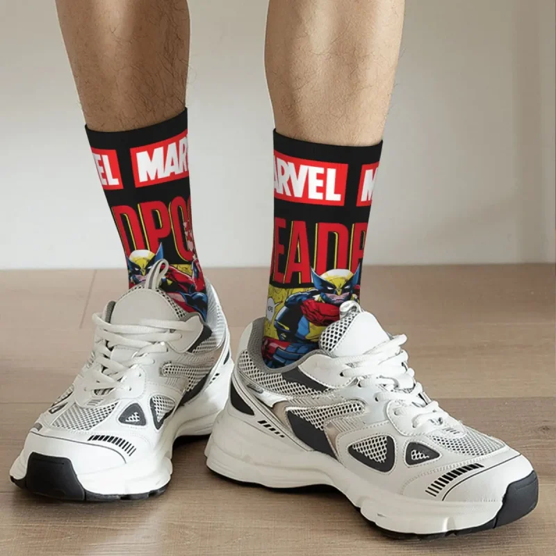 Marvel Comic Deadpool & Wolverine Socks - Image 4