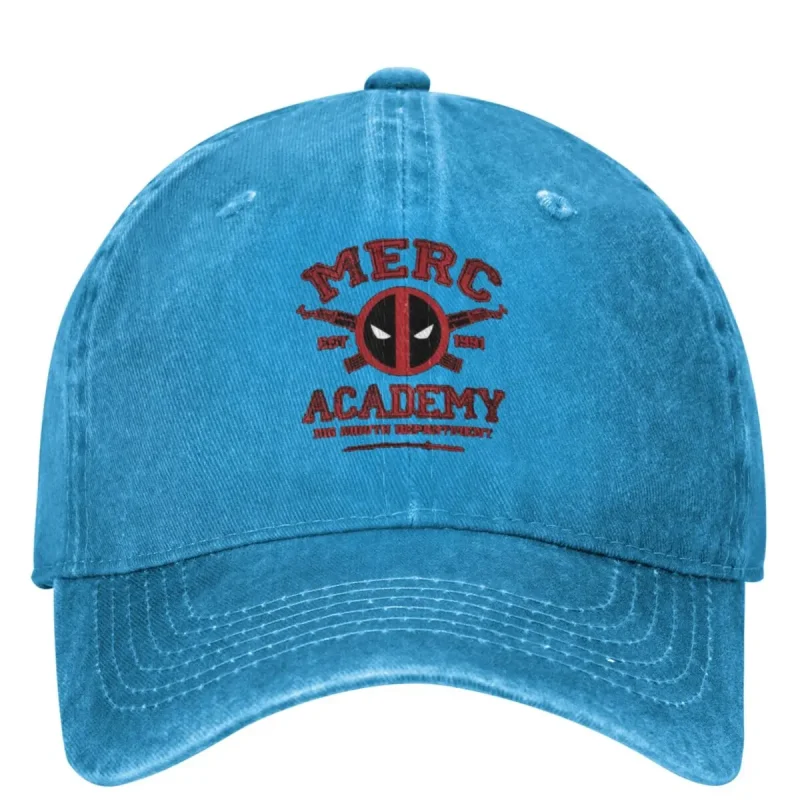 Deadpool Merc Academy Baseball Cap - Vintage Merc Style - Image 11
