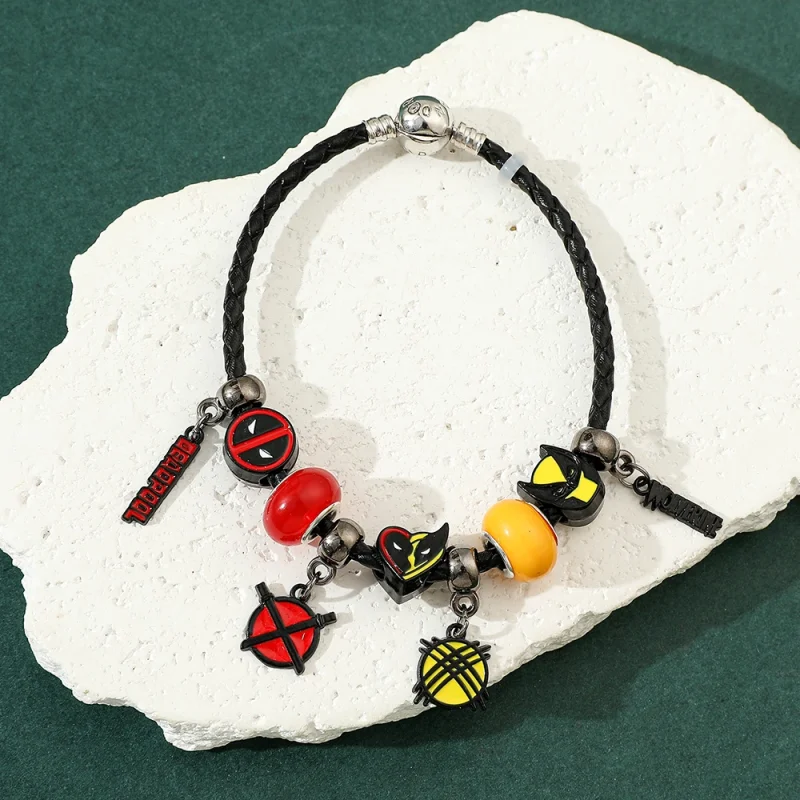 Deadpool & Wolverine Charm Bracelet - A Heroic Mashup - Image 3