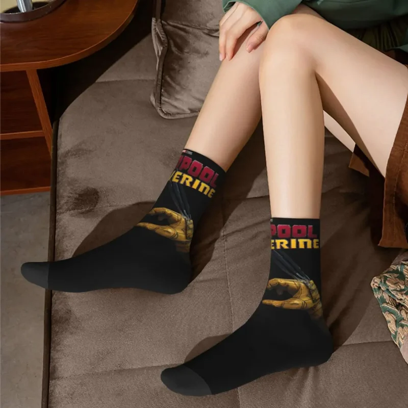 Close-Up Deadpool & Wolverine Socks - Image 3
