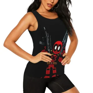 Deadpool & Wolverine Tank Top - Face Off Style
