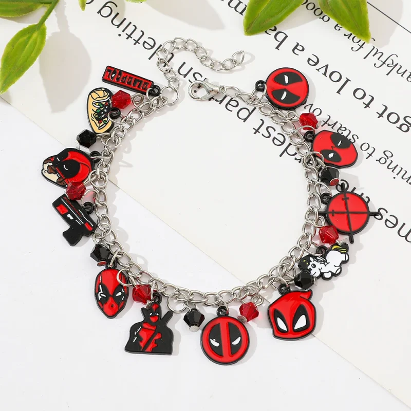 Deadpool Charm Bracelet - Show Your Many Sides - Image 5