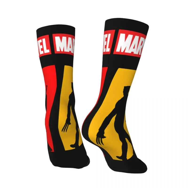 Marvel Silhouettes Deadpool & Wolverine Socks - Image 5