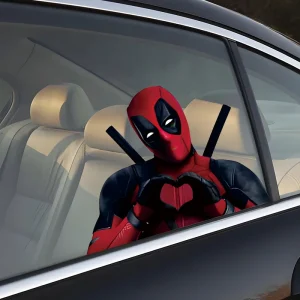 Deadpool Car Stickers - Add Some Sass to Your Ride!